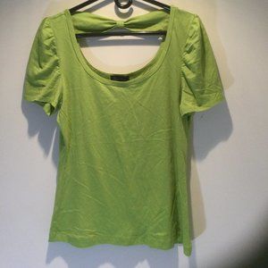 Susie Rose Green Cutout Top Sixe: XXL